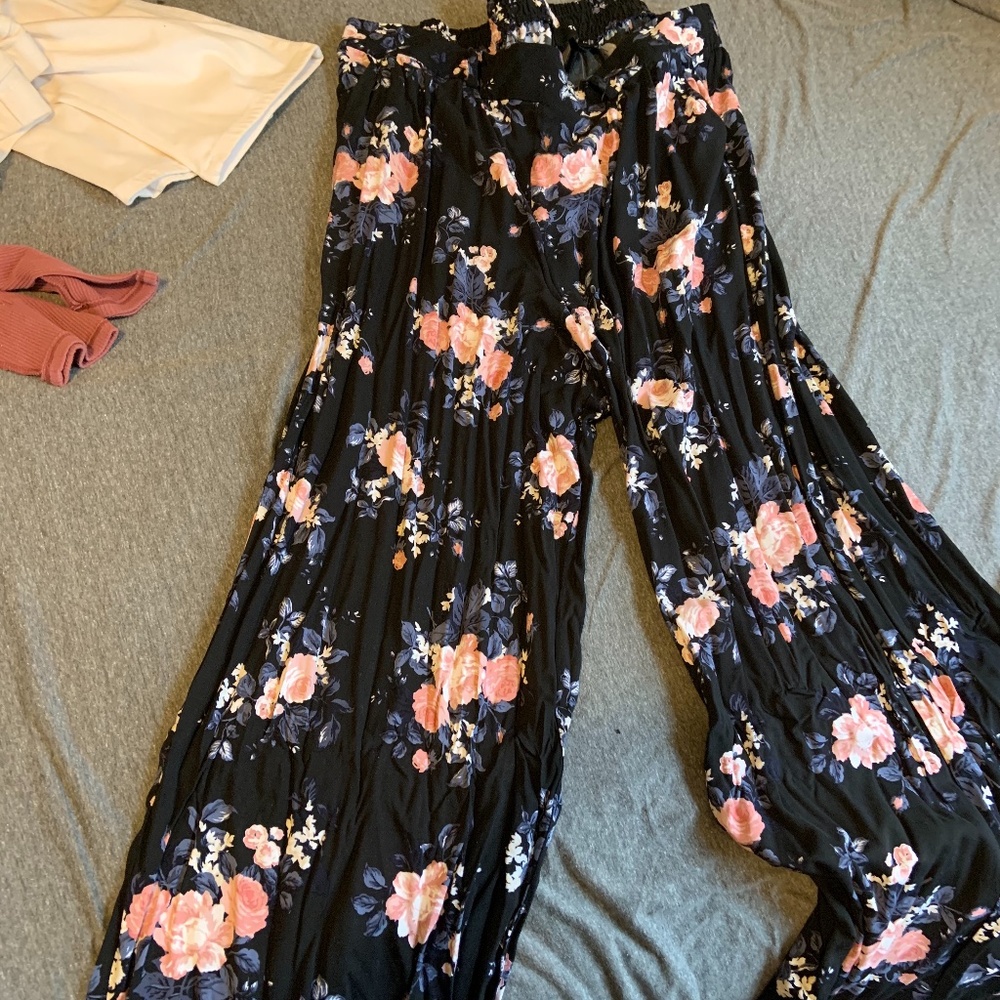TORRID wide leg floral pants BNWT